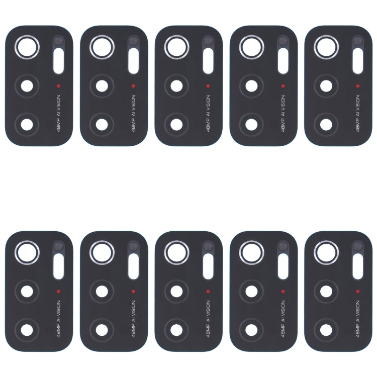 For Xiaomi Redmi Note 11SE 10 PCS Back Camera Lens - Camera by PMC Jewellery | Online Shopping South Africa | PMC Jewellery