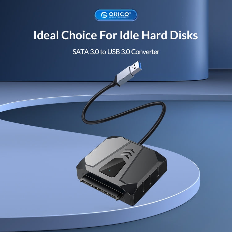 ORICO UTS2 USB 3.0 2.5-inch SATA HDD Adapter with 12V 2A Power Adapter, Cable Length:0.3m(US Plug) - USB to IDE / SATA by ORICO | Online Shopping South Africa | PMC Jewellery | Buy Now Pay Later Mobicred