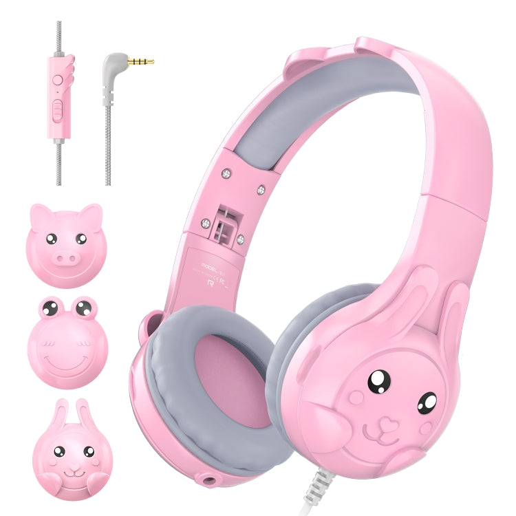 SoulBytes S31 Kids Wired Over-Ear Earphone with Microphone, Length: 1.5m(Pink) - Multimedia Headset by Soulbytes | Online Shopping South Africa | PMC Jewellery | Buy Now Pay Later Mobicred