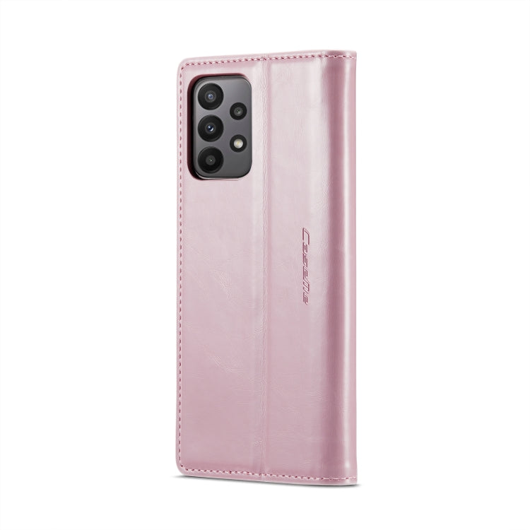 For Samsung Galaxy A23 / M23 CaseMe 003 Crazy Horse Texture Leather Phone Case(Rose Gold) - Galaxy Phone Cases by CaseMe | Online Shopping South Africa | PMC Jewellery | Buy Now Pay Later Mobicred