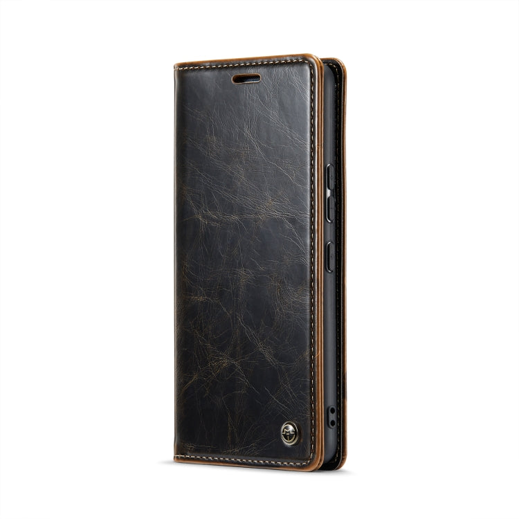 For Samsung Galaxy A53 CaseMe 003 Crazy Horse Texture Leather Phone Case(Coffee) - Galaxy Phone Cases by CaseMe | Online Shopping South Africa | PMC Jewellery | Buy Now Pay Later Mobicred