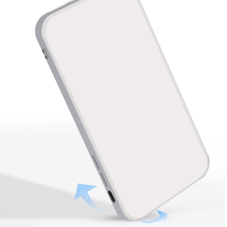 For Xiaomi Redmi Note 12 Pro+ China Imitation Liquid Silicone Straight Edge Phone Case(Blue) - Note 12 Pro+ Cases by PMC TechLife | Online Shopping South Africa | PMC TechLife
