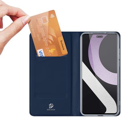 For Xiaomi 12 Lite 5G NE DUX DUCIS Skin Pro Series Horizontal Flip Phone Leather Case(Blue) - Xiaomi Cases by DUX DUCIS | Online Shopping South Africa | PMC Jewellery | Buy Now Pay Later Mobicred