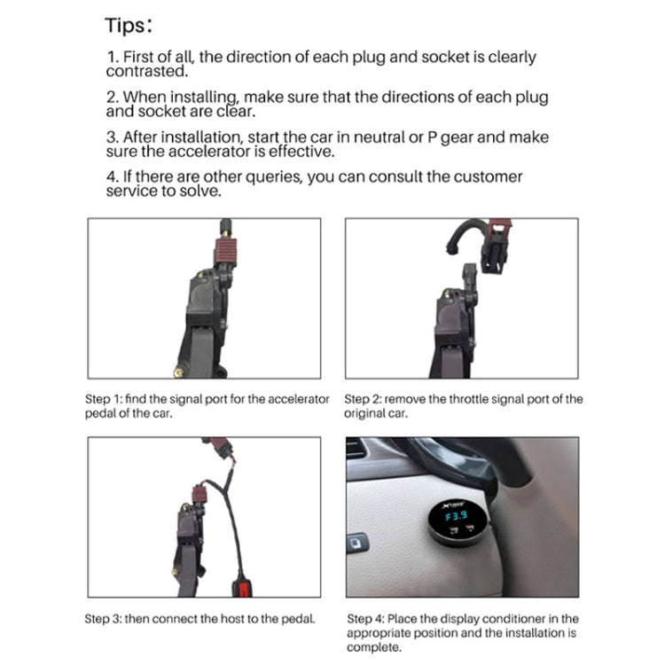 For Peugeot 206 2009- TROS CK Car Potent Booster Electronic Throttle Controller - Car Modification by TROS | Online Shopping South Africa | PMC Jewellery | Buy Now Pay Later Mobicred