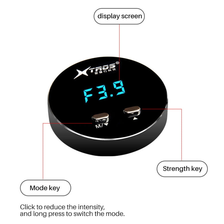 For Nissan X-trail 2008- TROS CK Car Potent Booster Electronic Throttle Controller - Car Modification by TROS | Online Shopping South Africa | PMC Jewellery | Buy Now Pay Later Mobicred