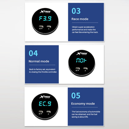 For Mitsubishi Montero 2016- TROS CK Car Potent Booster Electronic Throttle Controller - Car Modification by TROS | Online Shopping South Africa | PMC Jewellery | Buy Now Pay Later Mobicred