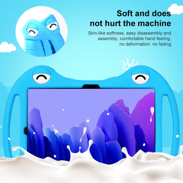 For TCL Tab Pro 5G Cartoon Silicone Shockproof Protective Tablet Case with Stand & Pen Slot(Blue) - Others by PMC TechLife | Online Shopping South Africa | PMC TechLife | Buy Now Pay Later Mobicred