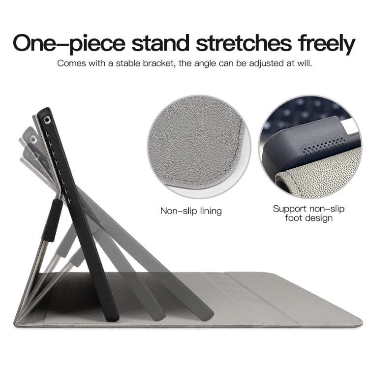For Microsoft Surface Pro 9 / Surface Pro 10 Sheepskin All-Inclusive Shockproof Protective Case(Grey) - Others by PMC TechLife | Online Shopping South Africa | PMC TechLife | Buy Now Pay Later Mobicred
