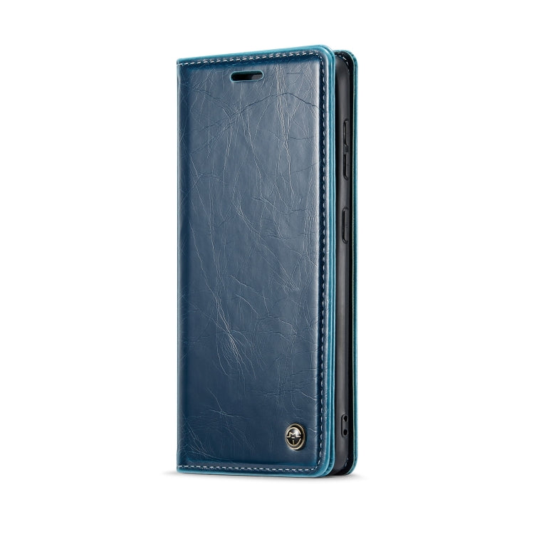 For Samsung Galaxy S20+ CaseMe 003 Crazy Horse Texture Leather Phone Case(Blue) - Galaxy Phone Cases by CaseMe | Online Shopping South Africa | PMC Jewellery | Buy Now Pay Later Mobicred