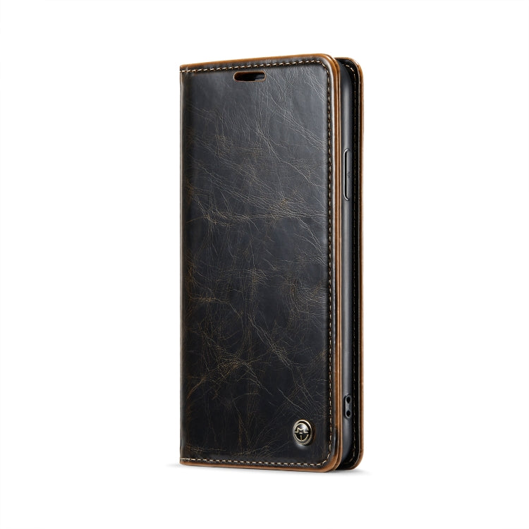 For iPhone 11 Pro CaseMe 003 Crazy Horse Texture Leather Phone Case(Coffee) - iPhone 11 Pro Cases by CaseMe | Online Shopping South Africa | PMC Jewellery | Buy Now Pay Later Mobicred