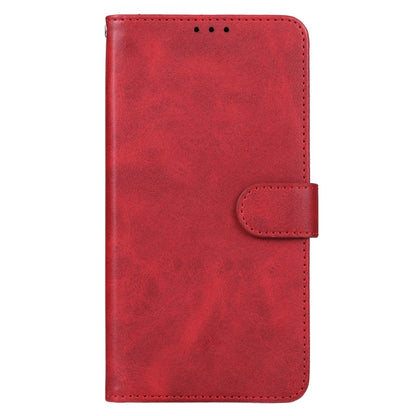 For vivo Y02 Leather Phone Case(Red) - vivo Cases by PMC Jewellery | Online Shopping South Africa | PMC Jewellery | Buy Now Pay Later Mobicred