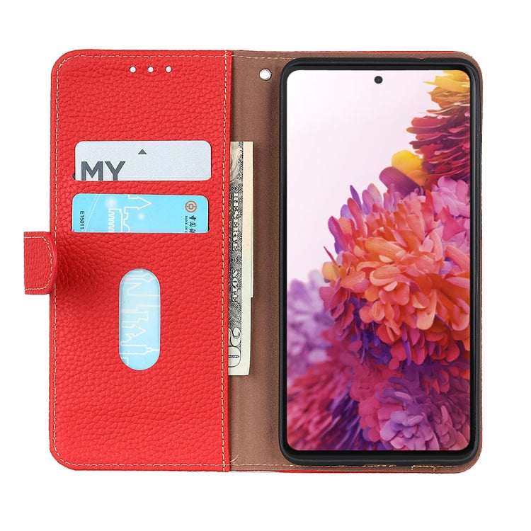 For Nokia X30 5G KHAZNEH Litchi Genuine Leather Phone Case(Red) - Nokia Cases by PMC TechLife | Online Shopping South Africa | PMC TechLife | Buy Now Pay Later Mobicred