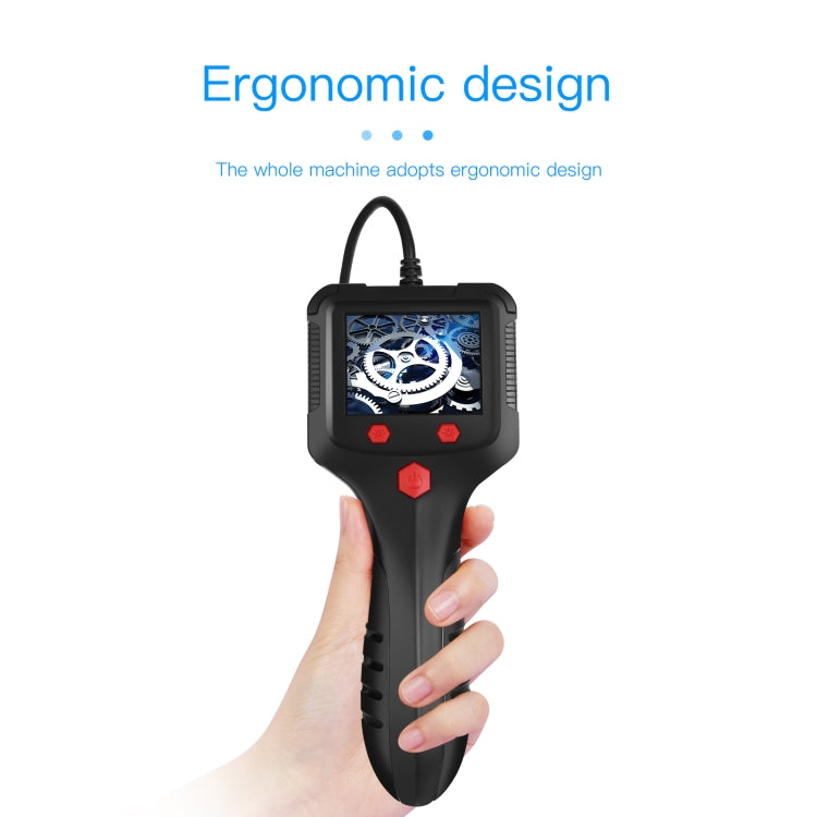 P100 8mm 2.4 inch HD Handheld Endoscope Hardlinewith with LCD Screen, Length:10m -  by PMC TechLife | Online Shopping South Africa | PMC TechLife | Buy Now Pay Later Mobicred