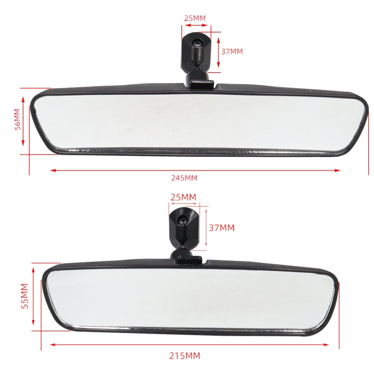 8 inch Car Modified Large Field View Reflective Auxiliary Mirror - Interior Mirrors by PMC TechLife | Online Shopping South Africa | PMC TechLife | Buy Now Pay Later Mobicred