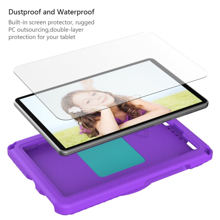 For Lenovo Tab M8 TB-8505 EVA + PC Shockproof Tablet Case without Waterproof Frame(Purple) - Lenovo by PMC TechLife | Online Shopping South Africa | PMC TechLife | Buy Now Pay Later Mobicred