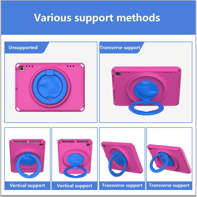 For Amazon Fire HD 8 2020 / HD 8 Plus 2022 EVA + PC Shockproof Tablet Case without Waterproof Frame(Rose Red) - Amazon by PMC TechLife | Online Shopping South Africa | PMC TechLife | Buy Now Pay Later Mobicred