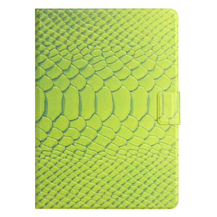 For Huawei MatePad T 10s Solid Color Crocodile Texture Leather Tablet Case(Green) - Huawei by PMC TechLife | Online Shopping South Africa | PMC TechLife | Buy Now Pay Later Mobicred