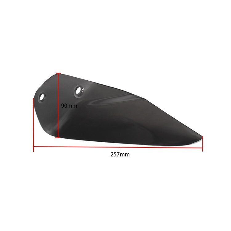 For BMW R1200GS / R1250GS ADV 2014-22 Motorcycle Side Windshield(Black) - Ornamental Parts by PMC TechLife | Online Shopping South Africa | PMC TechLife