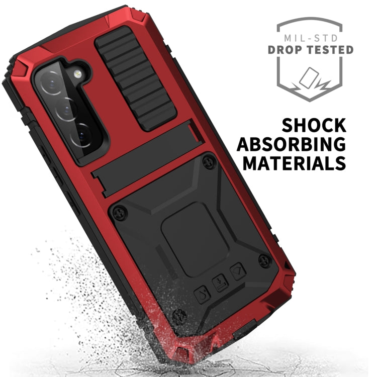 For Samsung Galaxy S23+ 5G R-JUST Life Waterproof Dustproof Shockproof Phone Case(Red) - Galaxy S23+ 5G Cases by R-JUST | Online Shopping South Africa | PMC Jewellery