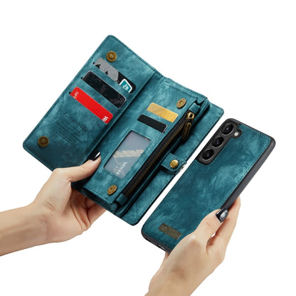 For Samsung Galaxy S23+ 5G CaseMe 008 Detachable Multifunctional Leather Phone Case(Blue) - Galaxy S23+ 5G Cases by CaseMe | Online Shopping South Africa | PMC Jewellery | Buy Now Pay Later Mobicred