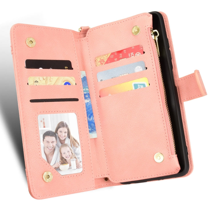 For Doogee S96 Pro Litchi Texture Zipper Leather Phone Case(Pink) - Doogee Cases by PMC TechLife | Online Shopping South Africa | PMC TechLife | Buy Now Pay Later Mobicred