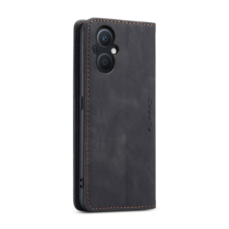 CaseMe 013 Multifunctional Horizontal Flip Leather Phone Case For OPPO Reno7 Z Global/Reno7 Lite Global/Reno8 Lite Global/F21 Pro 5G Global/Reno8 Z Global(Black) - OPPO Cases by CaseMe | Online Shopping South Africa | PMC Jewellery | Buy Now Pay Later Mobicred