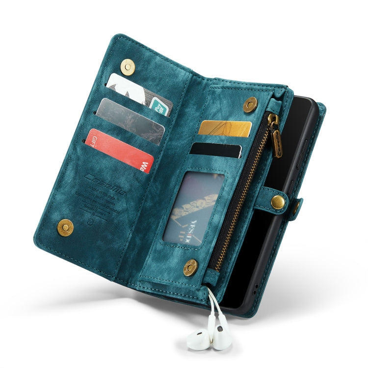 For Samsung Galaxy A51 CaseMe-008 Detachable Multifunctional Flip Leather Phone Case(Blue) - free shipping - PMC Jewellery - Order now!