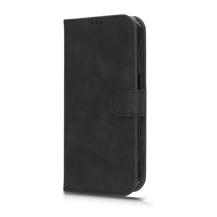 For Blackview BV7200 Skin Feel Magnetic Flip Leather Phone Case(Black) - More Brand by PMC TechLife | Online Shopping South Africa | PMC TechLife
