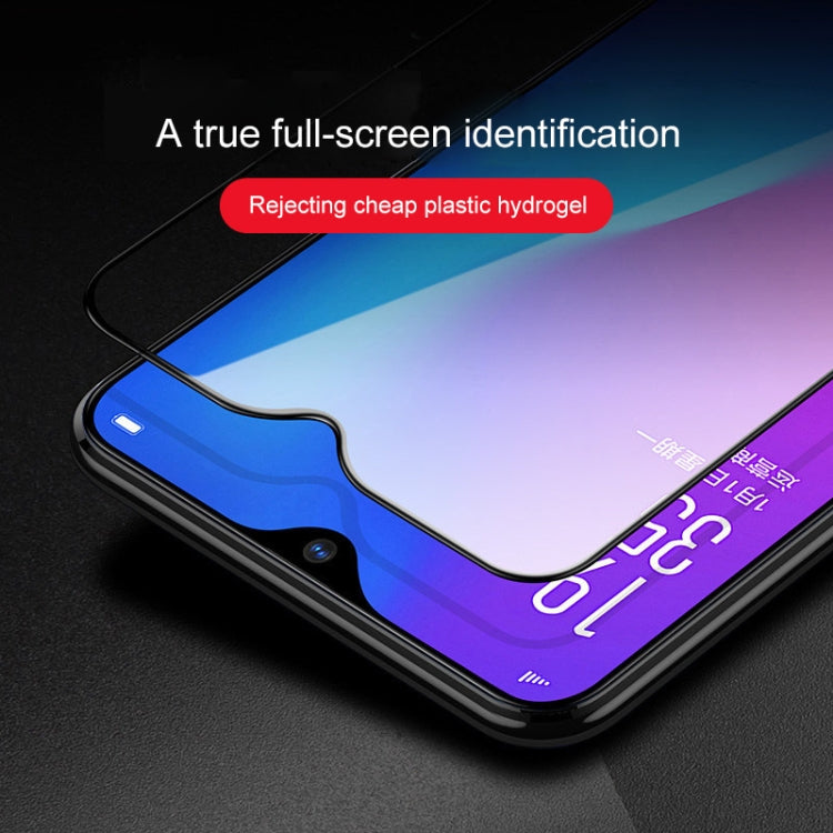 For OPPO Reno8 T 4G 9D Full Glue Full Screen Tempered Glass Film - OPPO Tempered Glass by PMC Jewellery | Online Shopping South Africa | PMC Jewellery | Buy Now Pay Later Mobicred