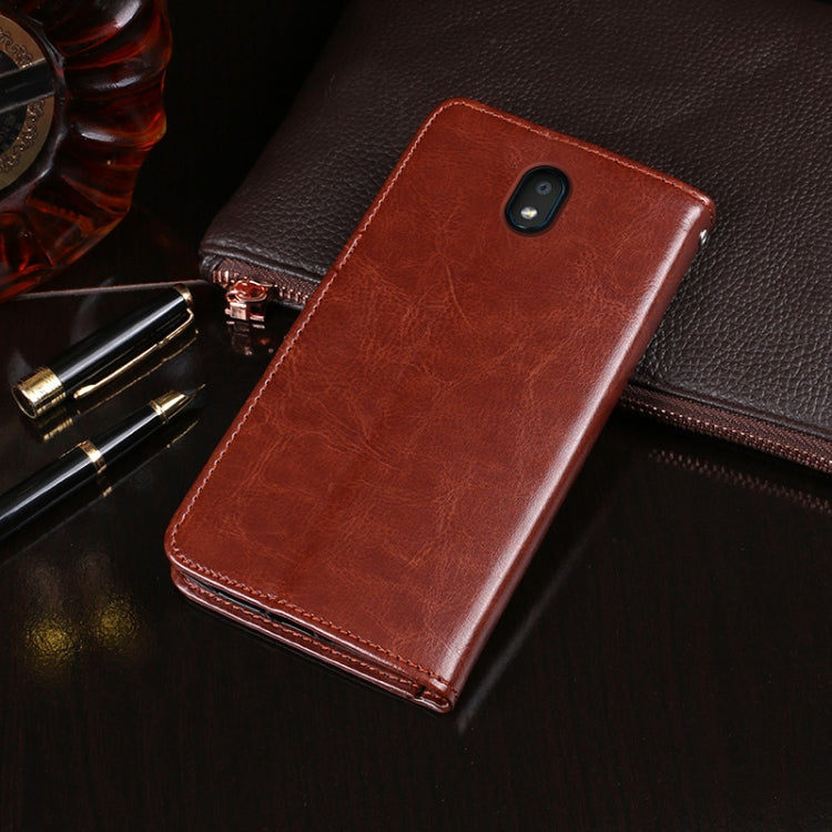 For LG K30 (2019) idewei Crazy Horse Texture Horizontal Flip Leather Case with Holder & Card Slots & Wallet(Red) - LG by idewei | Online Shopping South Africa | PMC Jewellery | Buy Now Pay Later Mobicred