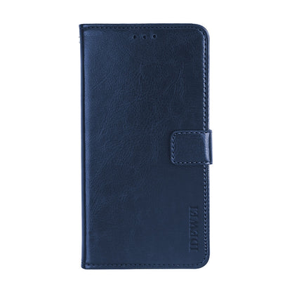 For LG X power2 idewei Crazy Horse Texture Horizontal Flip Leather Case with Holder & Card Slots & Wallet(Dark Blue) - LG by idewei | Online Shopping South Africa | PMC Jewellery | Buy Now Pay Later Mobicred