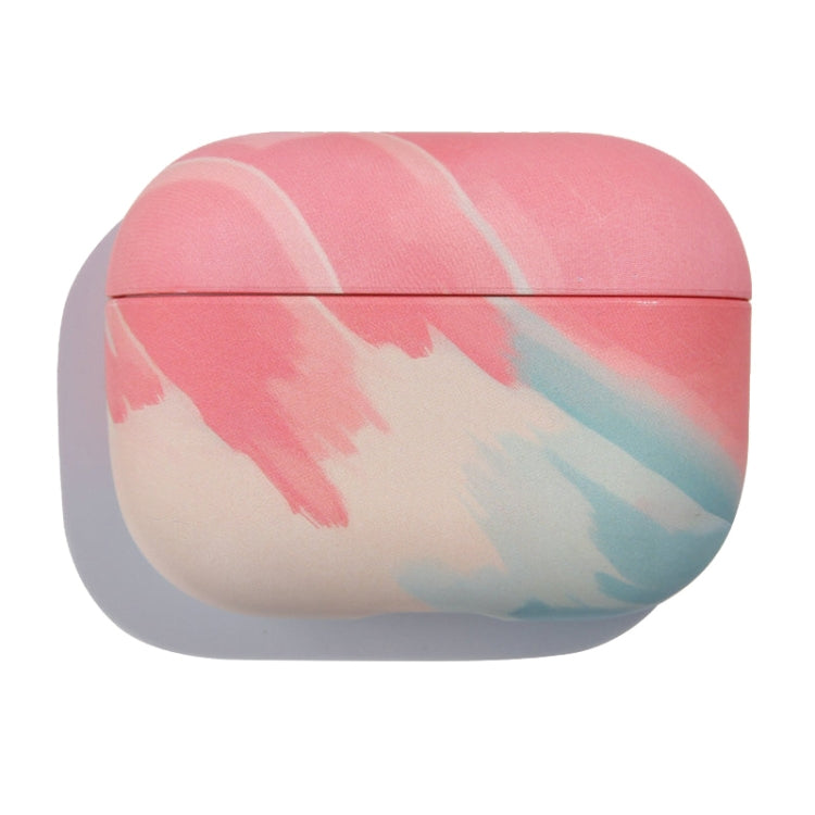 For AirPods 1 / 2 Ink Painting Water Sticker PC Earphone Case(Ink Rainbow) - For AirPods 1/2 by PMC Jewellery | Online Shopping South Africa | PMC Jewellery | Buy Now Pay Later Mobicred