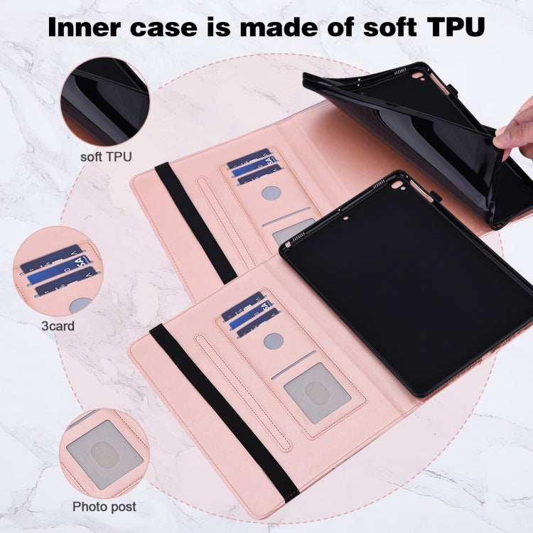 For Lenovo Pad Plus 2023 11.5 inch / Tab P11 Gen 2 Embossed Butterfly Pattern Leather Tablet Case(Pink) - Lenovo by PMC TechLife | Online Shopping South Africa | PMC TechLife | Buy Now Pay Later Mobicred