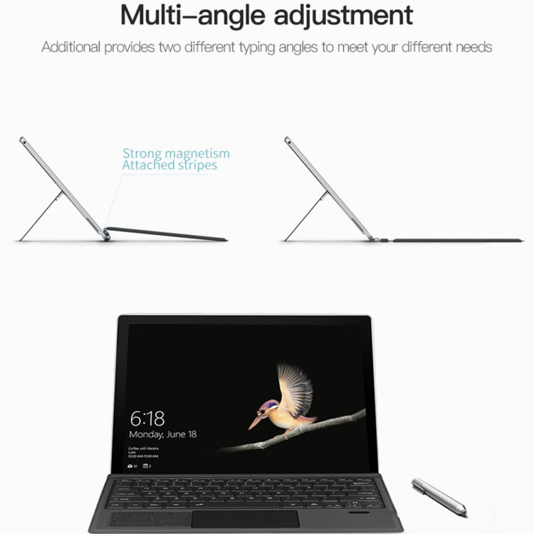 For Microsoft Surface Pro 8 / 9 / X Magnetic Bluetooth Keyboard Leather Case - Lenovo Keyboard by PMC TechLife | Online Shopping South Africa | PMC TechLife