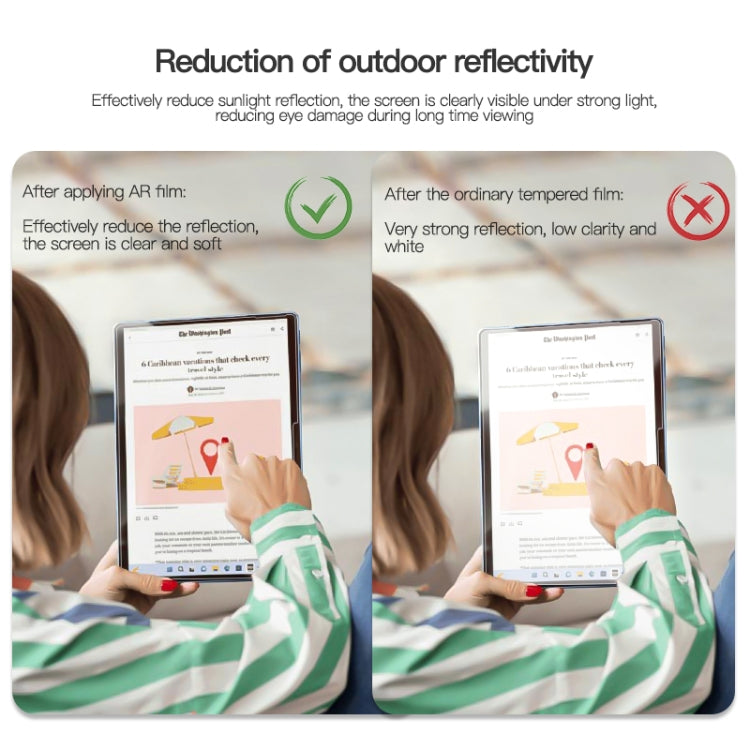 For Microsoft Surface Pro 4 / 5 / 6 / 7 / 7+ AR Transparency Enhancement Tablet Film - Others by PMC TechLife | Online Shopping South Africa | PMC TechLife | Buy Now Pay Later Mobicred