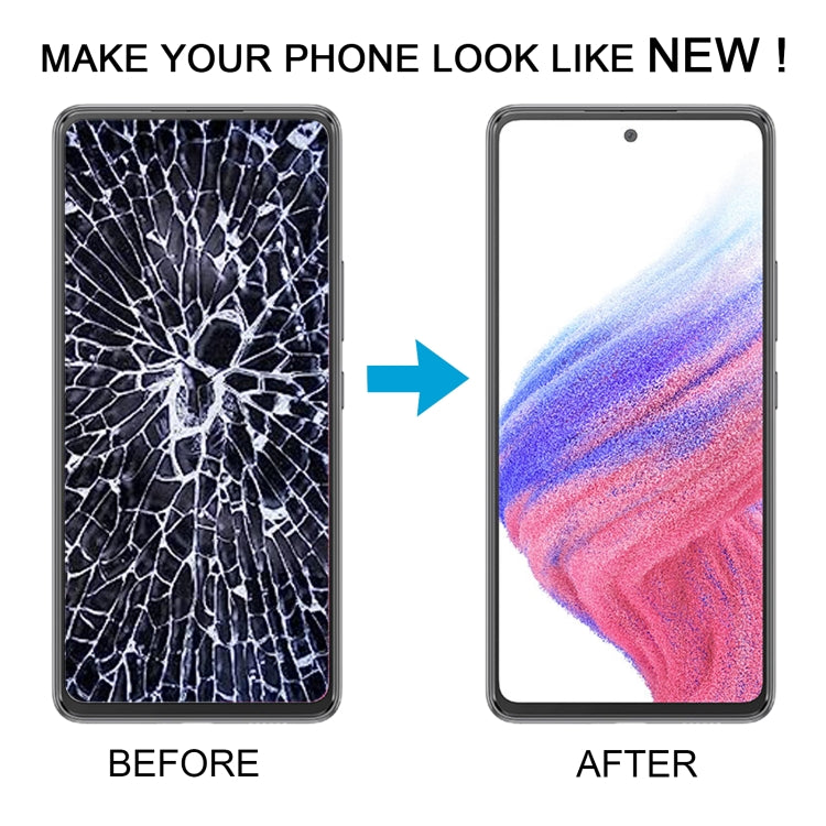 For Samsung Galaxy A53 5G SM-A536 6.48 inch OLED LCD Screen Digitizer Full Assembly with Frame (Gold) - free shipping - PMc TechLife - Order now!