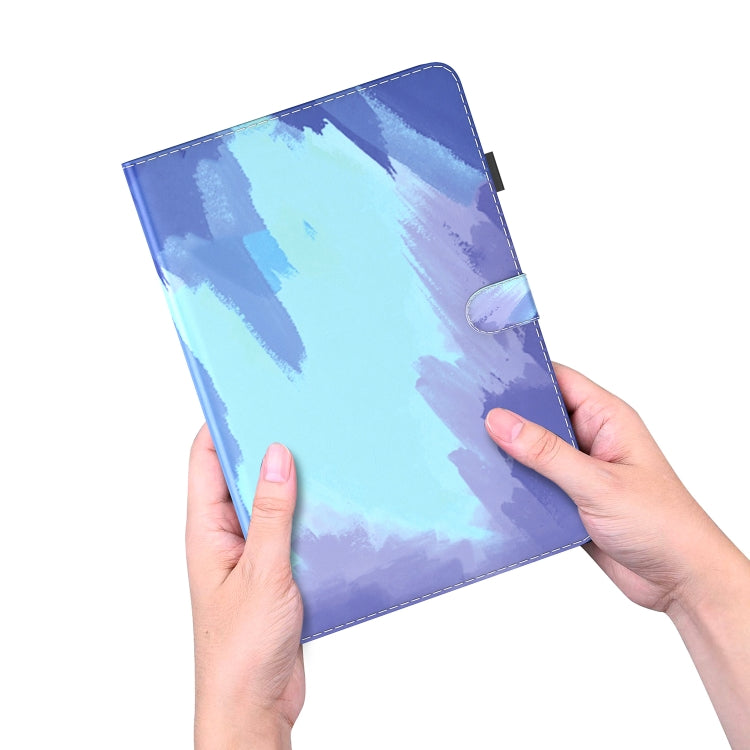 For Honor Pad V8 Pro Watercolor Pattern Flip Leather Tablet Case(Winter Snow) - Lenovo by PMC TechLife | Online Shopping South Africa | PMC TechLife | Buy Now Pay Later Mobicred