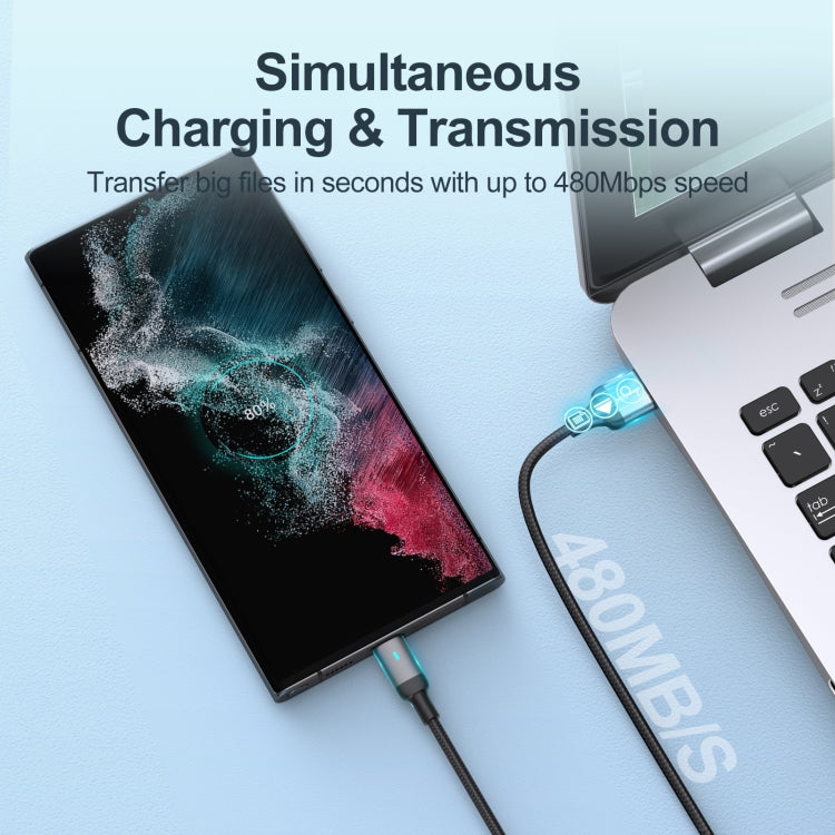 JOYROOM S-UC027A10 Extraordinary Series 3A USB-A to USB-C / Type-C Fast Charging Data Cable, Cable Length:1.2m(White) - free shipping - PMC TechLife - Order now!