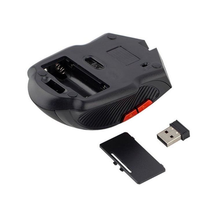 6-keys 2.4G 1600DPI Three-speed Adjustable Wireless Office Mouse(Silver Grey) - Wireless Mice by PMC TechLife | Online Shopping South Africa | PMC TechLife