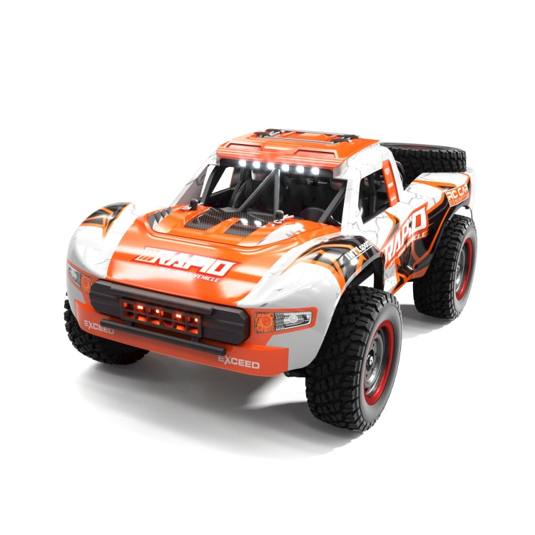 JJR/C Q130 Full-scale Brushless Four-wheel Drive High-speed Pickup RC Car(Orange) - RC Cars by JJR/C | Online Shopping South Africa | PMC Jewellery | Buy Now Pay Later Mobicred