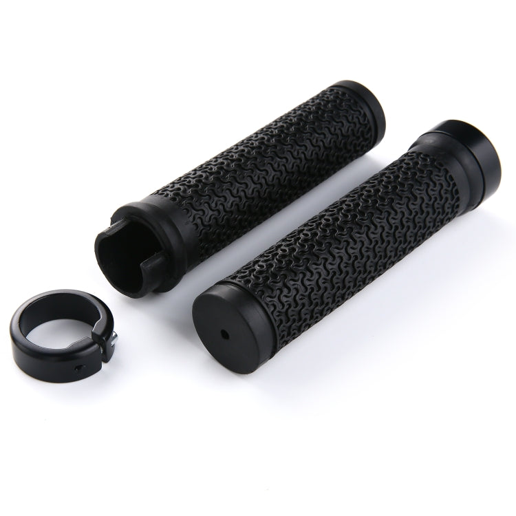 AG13 1 Pair 22mm Caliber Bicycle Grips(Black) - Bicycle Grips by PMc TechLife | Online Shopping South Africa | PMc TechLife | Buy Now Pay Later Mobicred