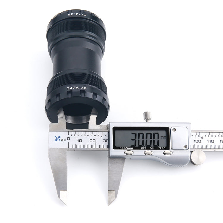 T47A30 Bottom Bracket Fits 68mm/73mm Width of Bicycle Frame(Black) - Bottom Brackets by PMc TechLife | Online Shopping South Africa | PMc TechLife | Buy Now Pay Later Mobicred