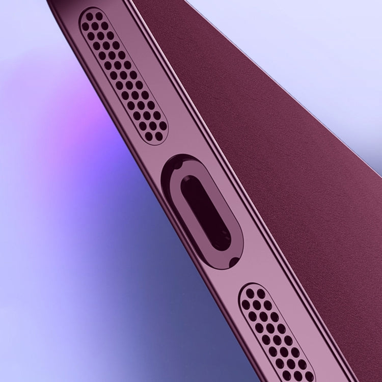 For iPhone 14 Plus R-JUST RH05 Magnetic Leather Metal Phone Case(Silver) - iPhone 14 Plus Cases by R-JUST | Online Shopping South Africa | PMC TechLife