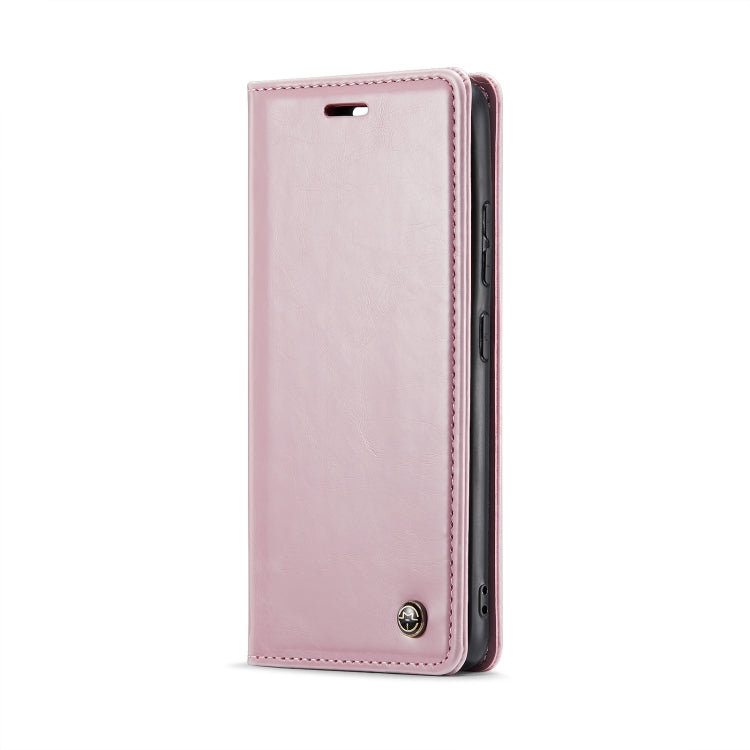 For Xiaomi Redmi Note 12 Pro 5G / Poco X5 Pro CaseMe 003 Crazy Horse Texture Leather Phone Case(Rose Gold) - Xiaomi Cases by CaseMe | Online Shopping South Africa | PMC Jewellery | Buy Now Pay Later Mobicred