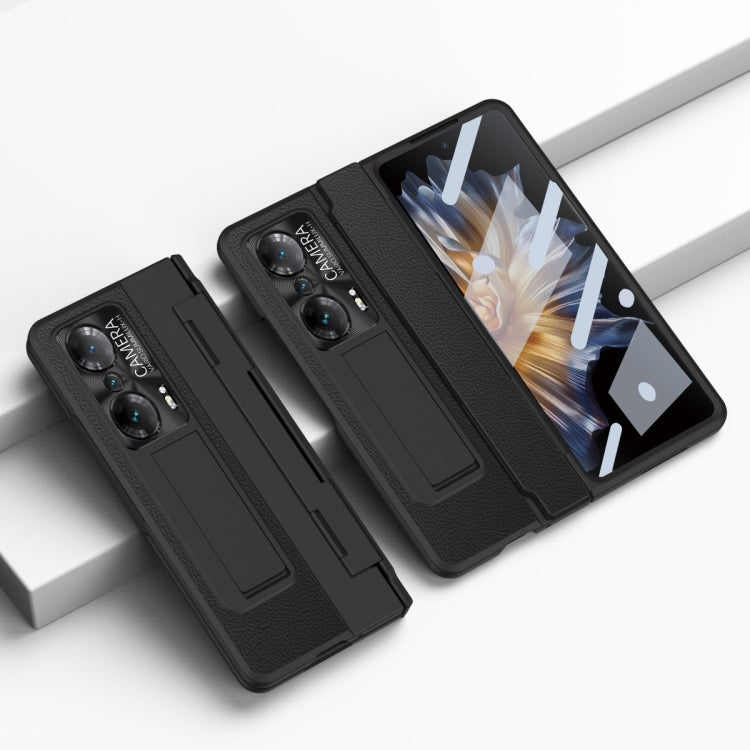 For Honor Magic Vs Integrated Full Coverage Phone Case with Hinge(Black) - Honor Cases by PMC TechLife | Online Shopping South Africa | PMC TechLife | Buy Now Pay Later Mobicred