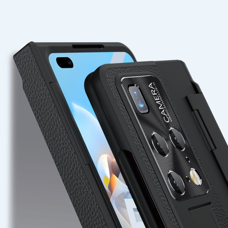 For Huawei Mate X2 Integrated Full Coverage Hinge Phone Case with Stylus(Gold+Gold) - Huawei Cases by PMC TechLife | Online Shopping South Africa | PMC TechLife | Buy Now Pay Later Mobicred