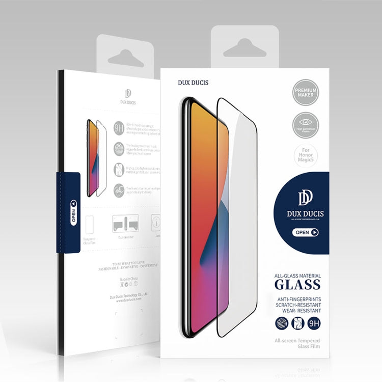 For Honor Magic5 10pcs DUX DUCIS 0.33mm 9H Medium Alumina Tempered Glass Film - Honor Tempered Glass by DUX DUCIS | Online Shopping South Africa | PMC Jewellery | Buy Now Pay Later Mobicred