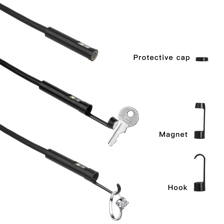 P130 5.5mm 4.3 inch Single Camera with Screen Endoscope, Length:5m -  by PMC TechLife | Online Shopping South Africa | PMC TechLife | Buy Now Pay Later Mobicred