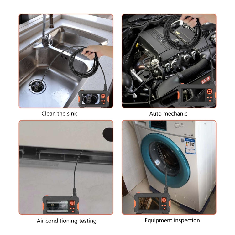 P130 5.5mm 4.3 inch Single Camera with Screen Endoscope, Length:5m -  by PMC TechLife | Online Shopping South Africa | PMC TechLife | Buy Now Pay Later Mobicred