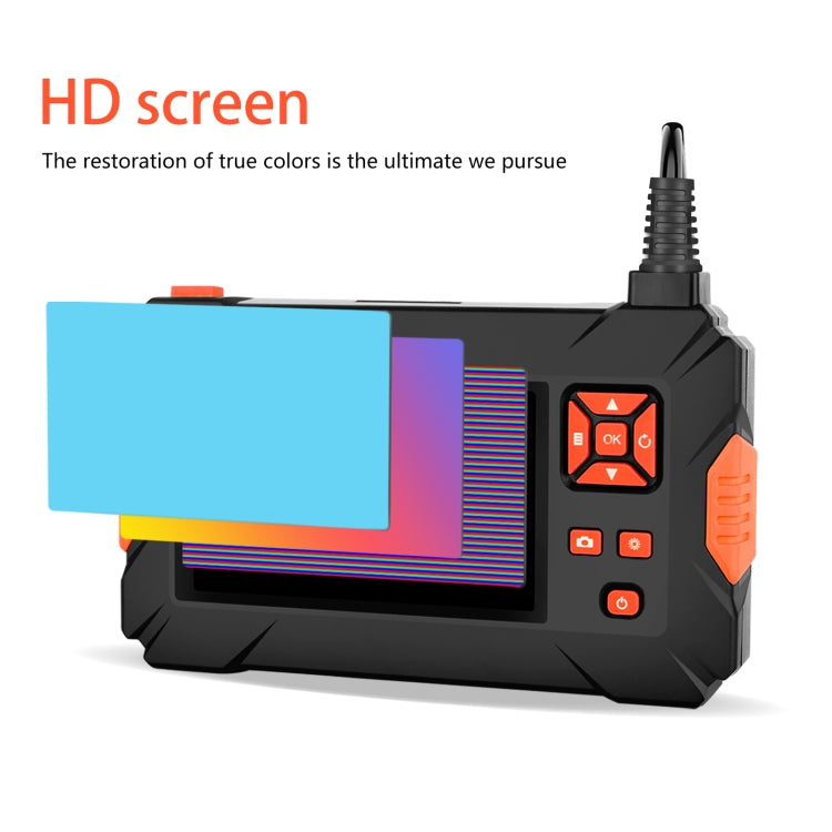 P130 5.5mm 4.3 inch Dual Camera with Screen Endoscope, Length:5m -  by PMC TechLife | Online Shopping South Africa | PMC TechLife | Buy Now Pay Later Mobicred